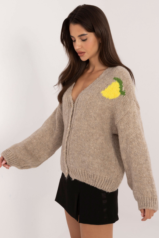 Megztinis-MI-SW-2108.92-smėlio spalvos