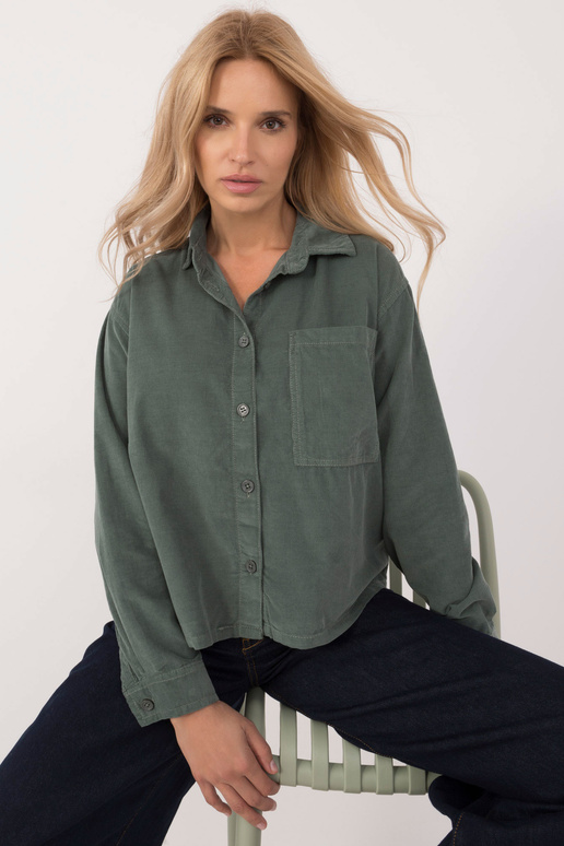 Marškiniai - D70046M11184A1 - tamsiai...