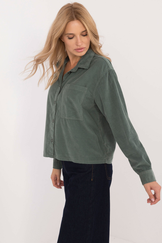 Marškiniai - D70046M11184A1 - tamsiai...