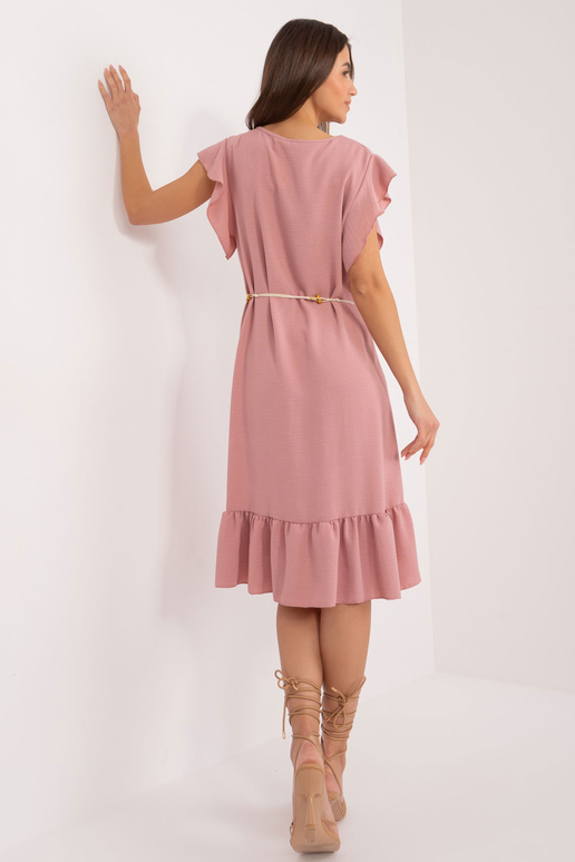 Suknelė-DHJ-SK-8921.98-rožinė