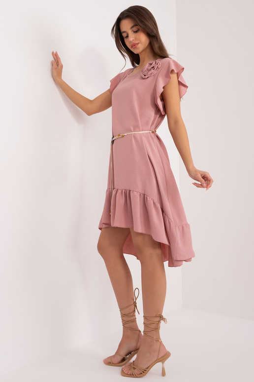 Suknelė-DHJ-SK-8921.98-rožinė