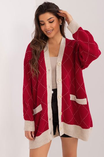 Megztinis-BA-SW-0258.19-bordo