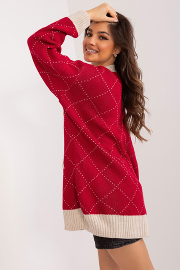 Megztinis-BA-SW-0258.19-bordo 2