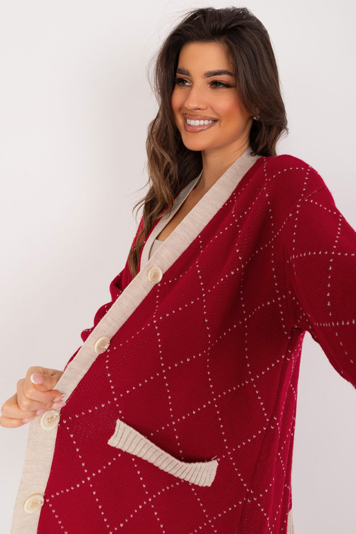 Megztinis-BA-SW-0258.19-bordo