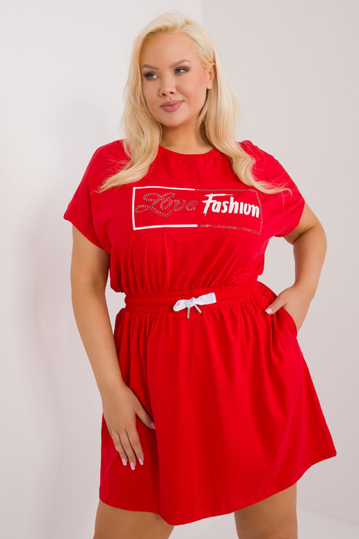 Suknelė-RV-SK-6589.25-raudona