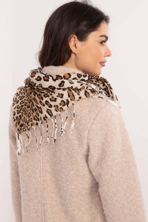 Šalikas-AT-CH-2474.22P-smėlio spalvos