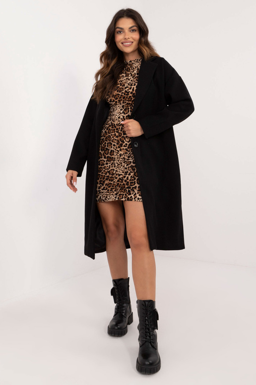 Paltas TW-PL-BI-7298-2.14 - juodas