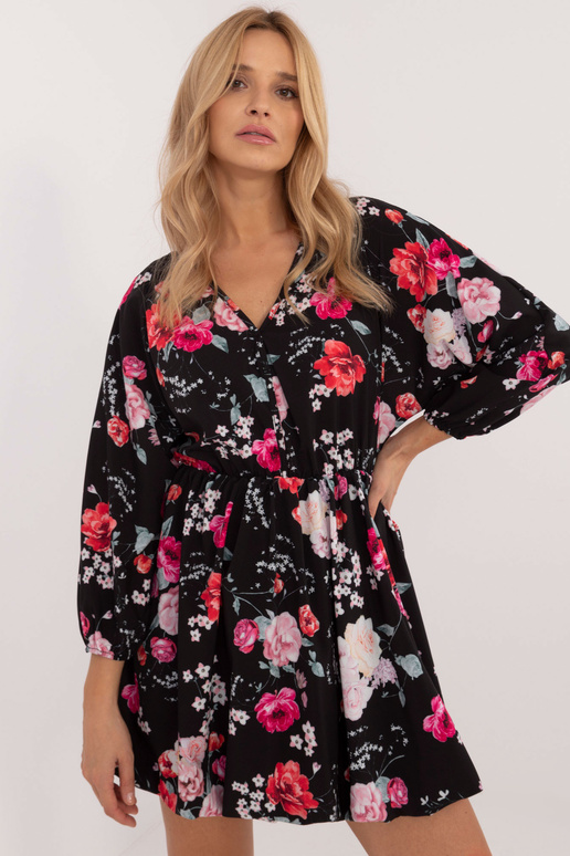 Suknelė-DHJ-SK-19861-4.28-juoda-raudona