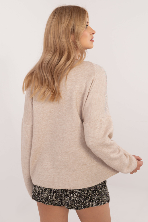 Megztinis-DHJ-SW-17690.21-smėlio spalvos