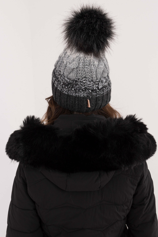 Kepurė -JK-CZ-52.17-tamsiai pilka