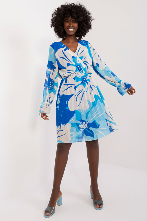 Suknelė-DHJ-SK-17116.27-mėlyna