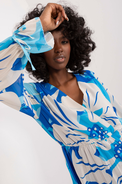 Suknelė-DHJ-SK-17116.27-mėlyna