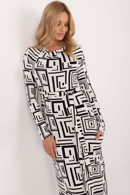 Suknelė-LK-SK-509797.27-balta-juoda