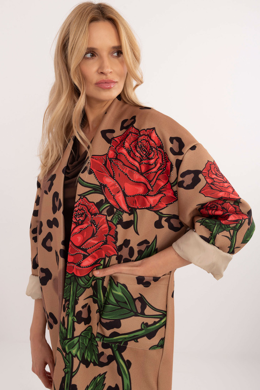 Paltas DHJ-PL-19821.60P Smėlio spalvos