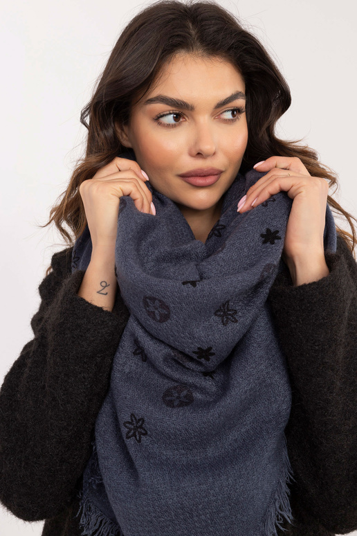 Šalikas-AT-SZ-23504.93P-tamsiai mėlynas