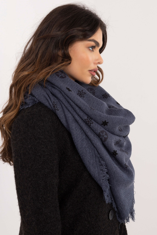 Šalikas-AT-SZ-23504.93P-tamsiai mėlynas