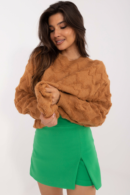 Megztinis-AT-SW-2361.61-šviesiai rudas