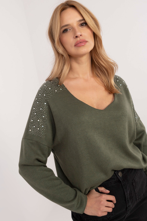 Megztinis-DHJ-SW-17690.21-khaki