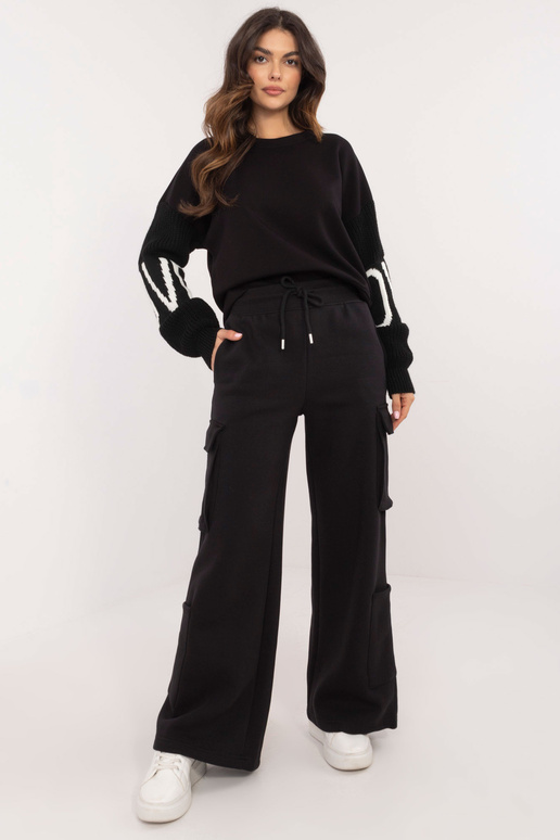 Kelnės - D10608BC62434A2 - juodos