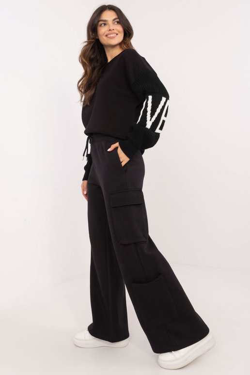 Kelnės - D10608BC62434A2 - juodos