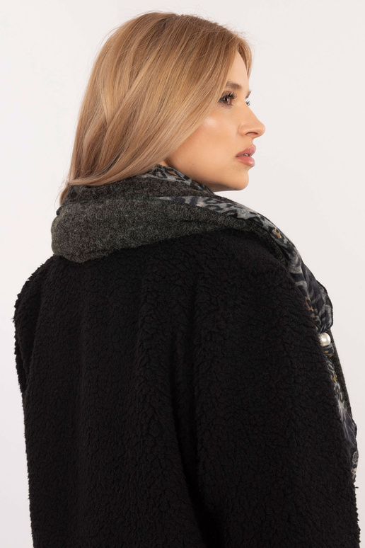 Šalikas-AT-SZ-0247.83P-tamsiai pilkas