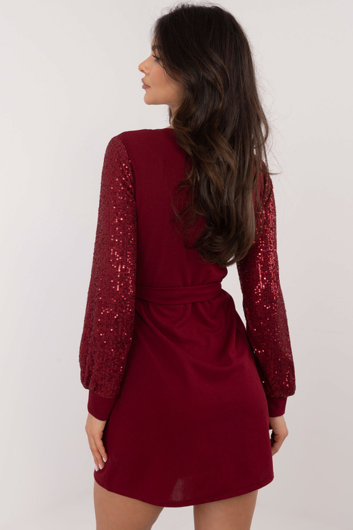 Suknelė-MI-SK-67634.99-bordo