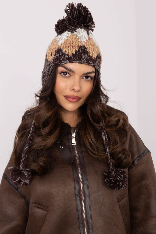 Kepurė -AT-CZ-CHA9213.91-ruda Kepurė -AT-CZ-CHA9213.91-ruda