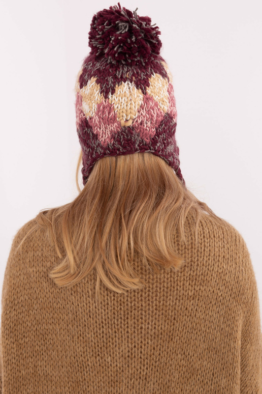 Kepurė -AT-CZ-CHA9213.91-bordo Kepurė -AT-CZ-CHA9213.91-bordo