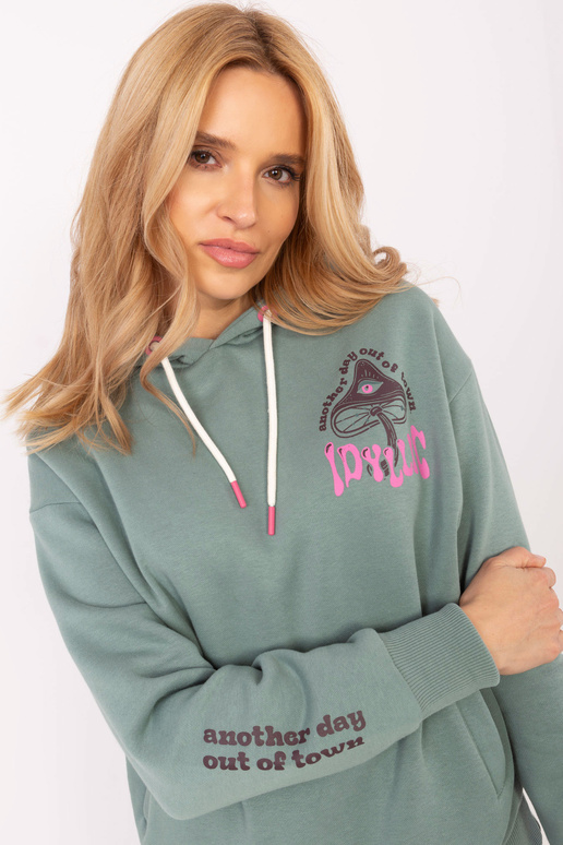 Megztinis - D10600T02420L - pistacija