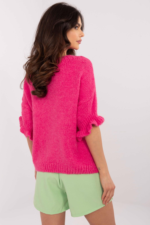 Megztinis-MI-SW-2913.99-fluo rožinis