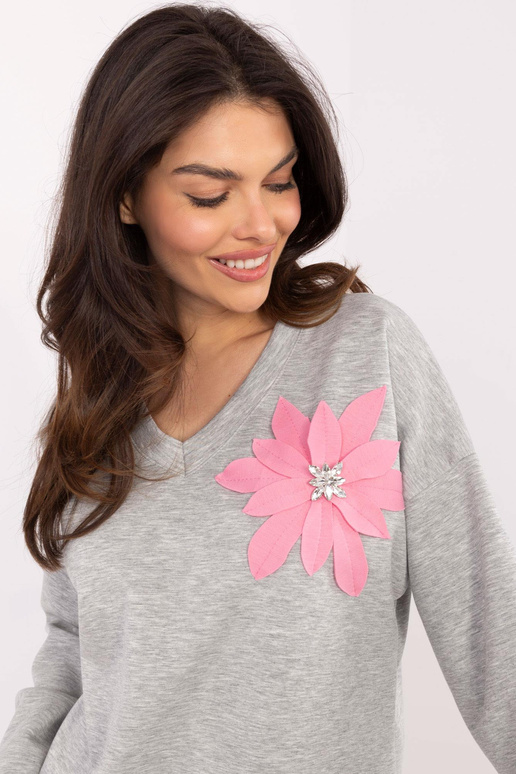 Megztinis-MI-BL-M6101.44-pilka