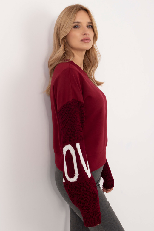 Megztinis-MI-BL-M5975.26P-bordo