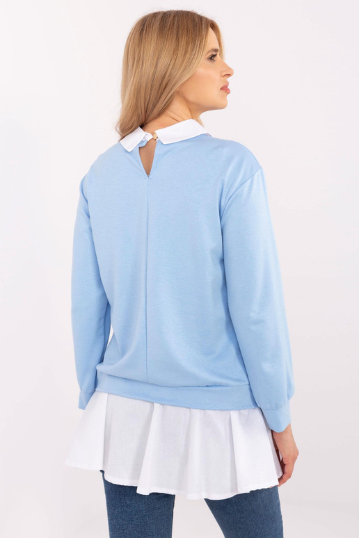 Palaidinė-MI-BZ-A5997.49-šviesiai mėlyna Palaidinė-MI-BZ-A5997.49-šviesiai mėlyna