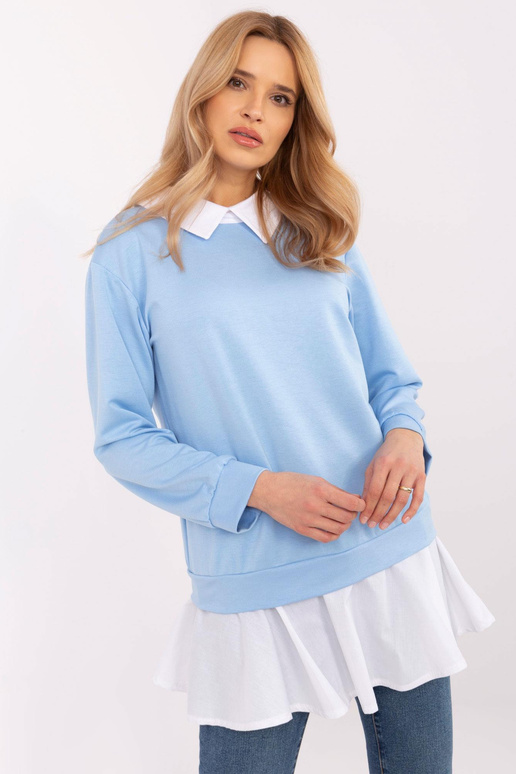 Palaidinė-MI-BZ-A5997.49-šviesiai mėlyna Palaidinė-MI-BZ-A5997.49-šviesiai mėlyna