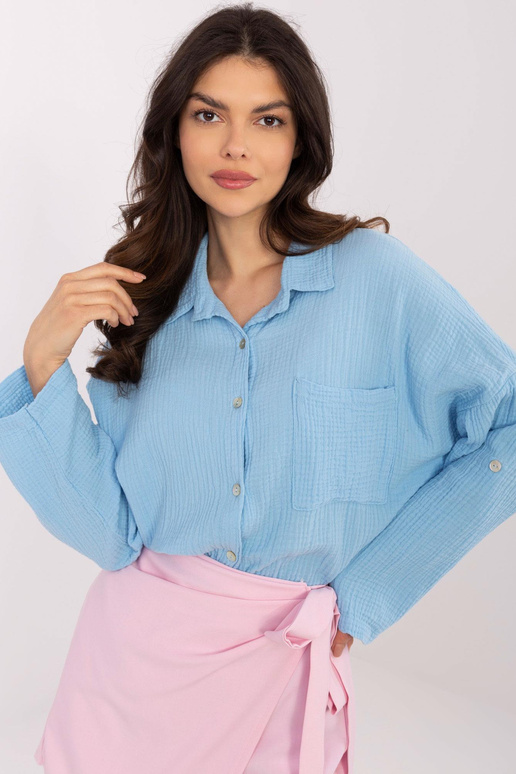 Marškiniai-MO-KS-9368.98-šviesiai mėlyni