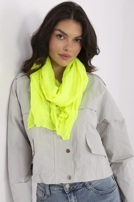 Šalikas-AT-CH-1906.98-fluo geltonas