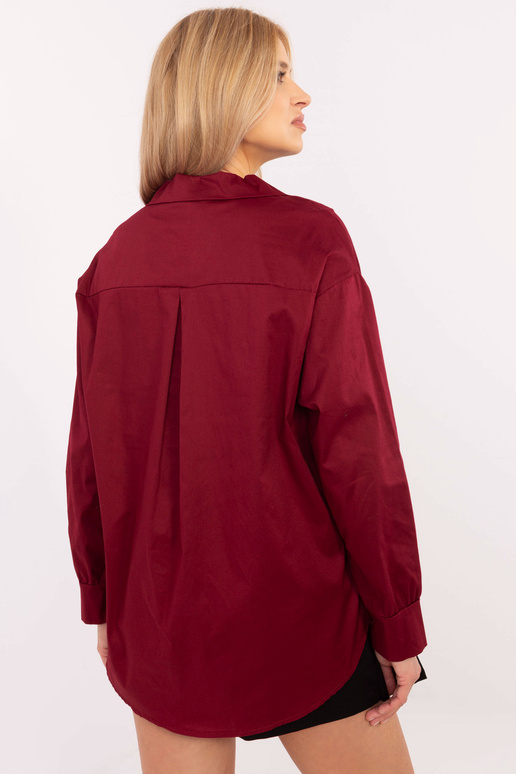 Marškiniai-DHJ-KS-9230.75P-bordo
