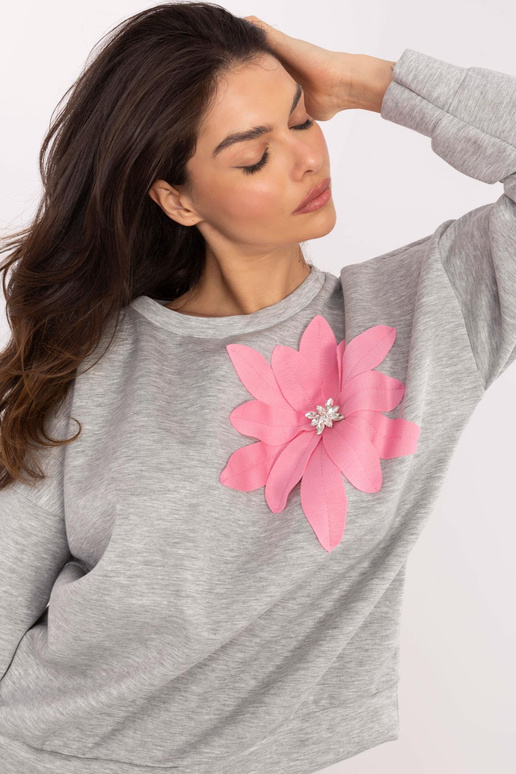 Megztinis-MI-BL-M6098.05P-pilkas