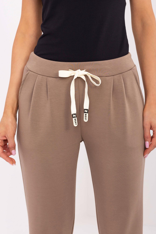 Kelnės-DHJ-SP-9283.83P-rudos spalvos