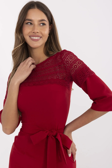 Suknelė-LK-SK-509980.09-bordo