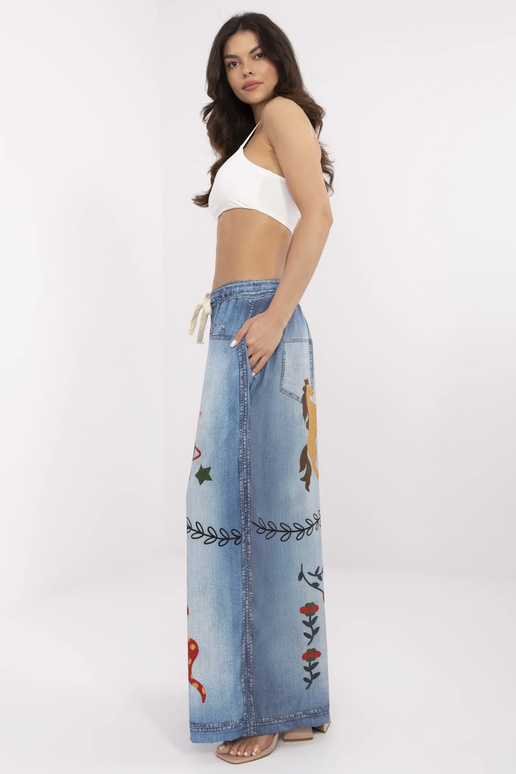 Kelnės-DHJ-SP-19183-9.54-mėlynos spalvos