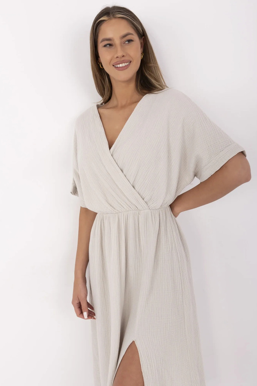 Suknelė-MI-SK-121008.84-smėlio spalvos Suknelė-MI-SK-121008.84-smėlio spalvos