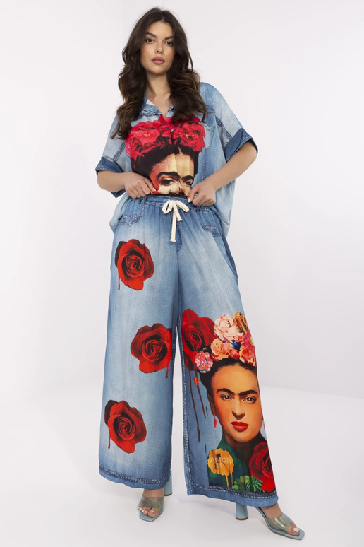 Kelnės-DHJ-SP-19183-5.78-mėlynos spalvos