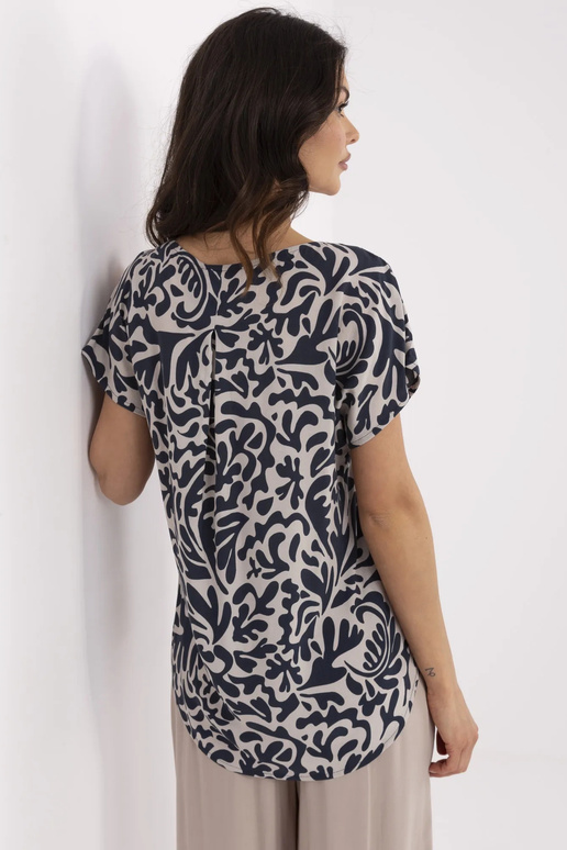 Palaidinė-D73771M11171B- tamsiai mėlyna