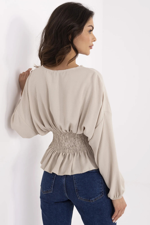 Palaidinė-D50021F11088A-smėlio spalvos