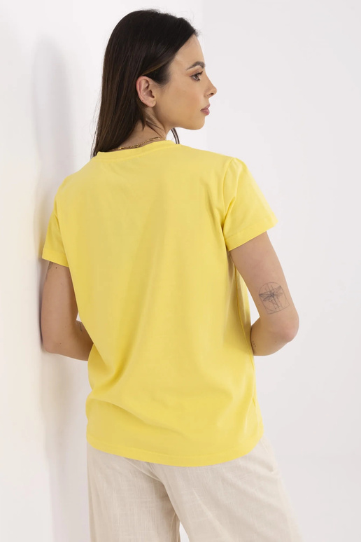 Marškinėliai-CLM-TS-1640.87-geltoni