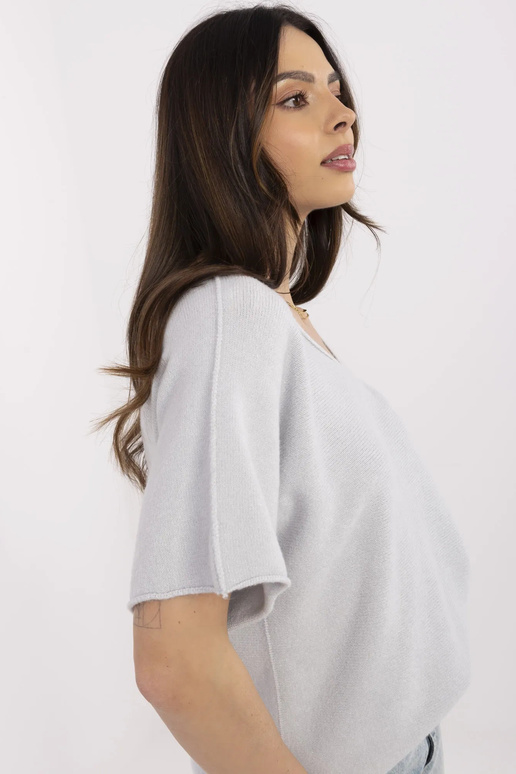 Megztinis-MO-SW-0702.36-šviesiai pilkas Megztinis-MO-SW-0702.36-šviesiai pilkas