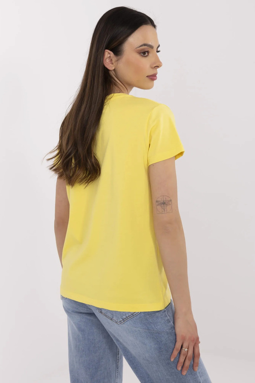 Marškinėliai-CLM-TS-1639.12-geltoni