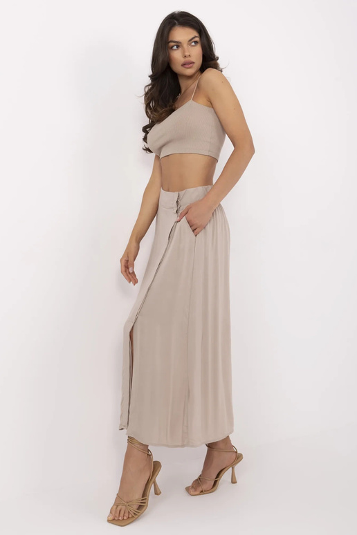 Sijonas-D73761M50222A-tamsiai smėlio...