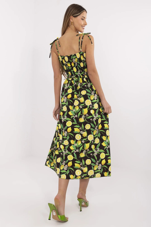 Suknelė-MI-SK-23817.40-juoda-geltona Suknelė-MI-SK-23817.40-juoda-geltona